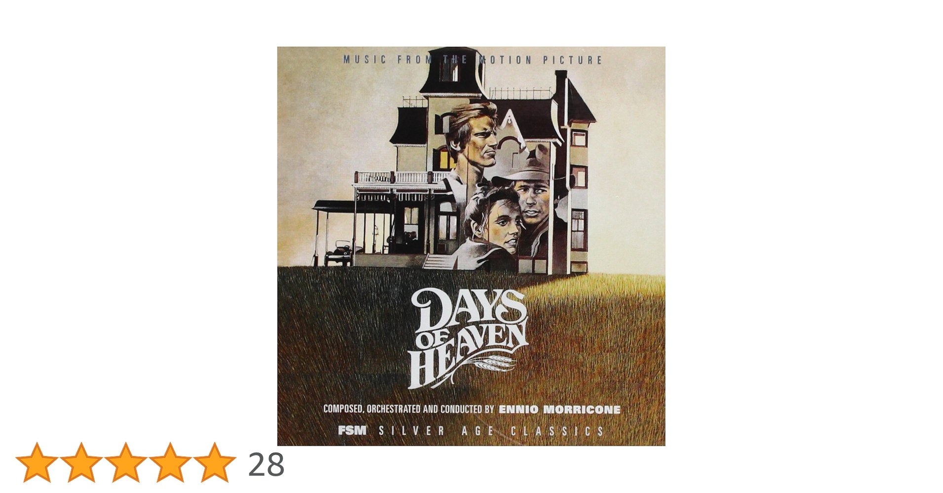 Days of Heaven サウンドトラック CD Days of Heaven (OST) (2CD): Amazon.ca: Music